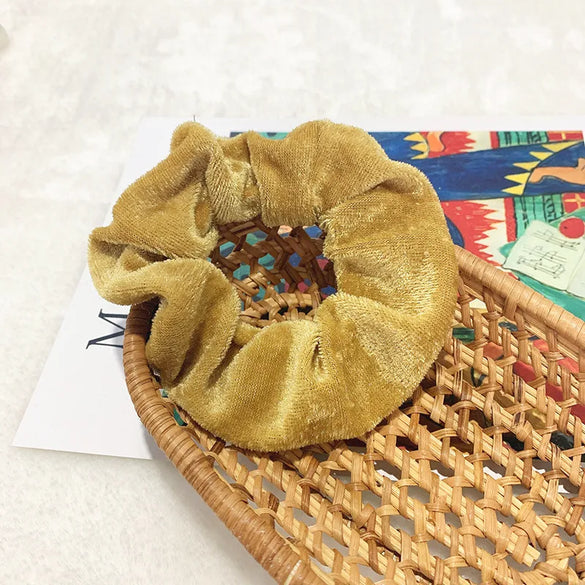 Velvet Bowel Fashion Velvet Hair Ring Wholesale