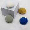 Velvet Clamshell Jewelry Gift Box Flannel Flip Ring Box For Earrings Pendant And Necklace Packaging Cute Minimal Style