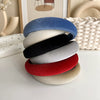 Velvet Handmade Cloth Headband Hair Accessories