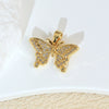 Versatile Butterfly Animal Zodiac Copper Micropaved Pendant Accessories For Women