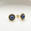 Versatile Daily Multipierced Animal Colorful Flower Stainless Steel Electroplated Women's Earrings