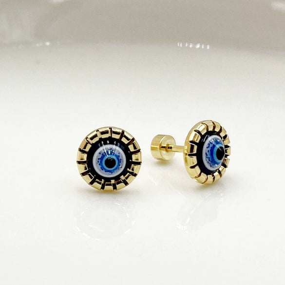 Versatile Daily Multipierced Animal Colorful Flower Stainless Steel Electroplated Women's Earrings