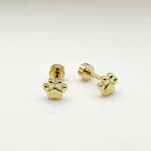 Versatile Daily Multipierced Animal Colorful Flower Stainless Steel Electroplated Women's Earrings