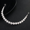 Versatile Headband Alloy Rhinestone Flower Design Women's Headwear Accessories