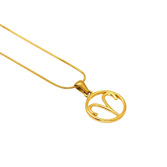 Versatile Hollow Constellation Pendant 316L Stainless Steel Clavicle Chain Electroplated Fashion Necklace