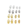 Versatile Natural Copper Clasp For Bracelet Necklace With Colorpreserving Electroplated Gold Treatment