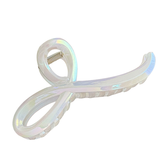 Versatile Plastic Resin Electroplated Hair Clip For Women