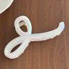 Versatile Plastic Resin Electroplated Hair Clip For Women