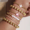 Versatile Shell Cross Set Pearl Bracelet Geometric Handmade Unisex