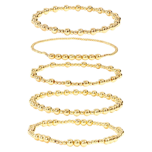 Versatile Shell Cross Set Pearl Bracelet Geometric Handmade Unisex