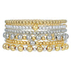 Versatile Shell Cross Set Pearl Bracelet Geometric Handmade Unisex