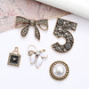 Vintage Alloy Handmade Jewelry Accessories With Bear Bow Rabbit Bowtie Patterns