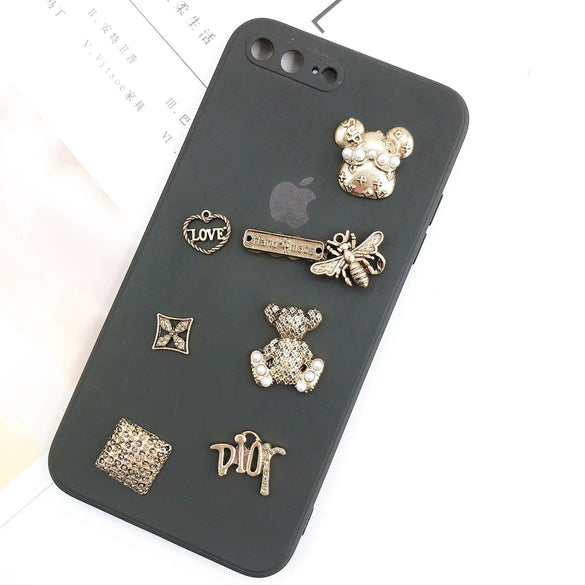 Vintage Alloy Handmade Jewelry Accessories With Bear Bow Rabbit Bowtie Patterns