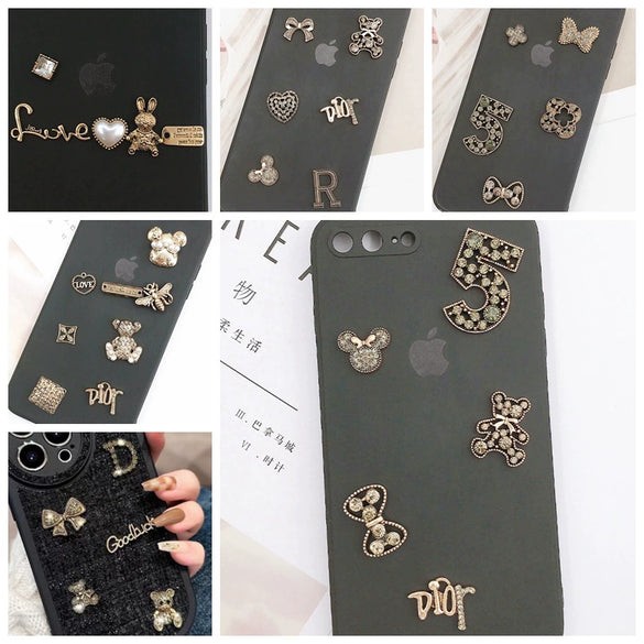 Vintage Alloy Handmade Jewelry Accessories With Bear Bow Rabbit Bowtie Patterns