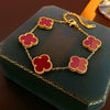 Vintage Diamondstudded Flower Copper Plastic Women's Bracelet