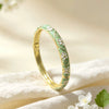 Vintage Enamel Clover Bracelet With Gold Plated Finish Elegant Floral Plant Design Fashion Jewelry
