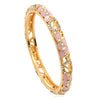 Vintage Ethnic Style Cloisonné Open Enamel Bracelet with Oil Dripping & Electroplating Treatment