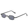 Vintage Full Frame Narrow Rectangle Light Sunglasses For Men And Women Transparent Lens Fashion Eyewear