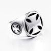 Vintage Geometric Cross Ring For Men And Unisex Stainless Steel Stainless Steel Electroplated Statement Ring