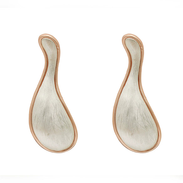 Vintage Geometric Metal Statement Earrings For Women Exaggerated Simple Fashion Jewelry For Wholesale