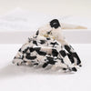 Vintage Handmade Acrylic Acetate Triangle Ponytail Hair Clip For Women Stylish Hair Accessory