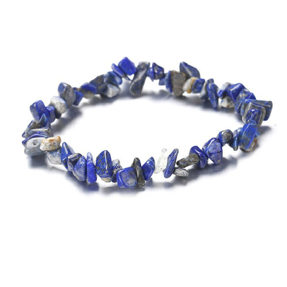 Vintage Handmade Agate Beaded Bracelet Geometric Gold Plated Unisex Fashion Couple Bracelet