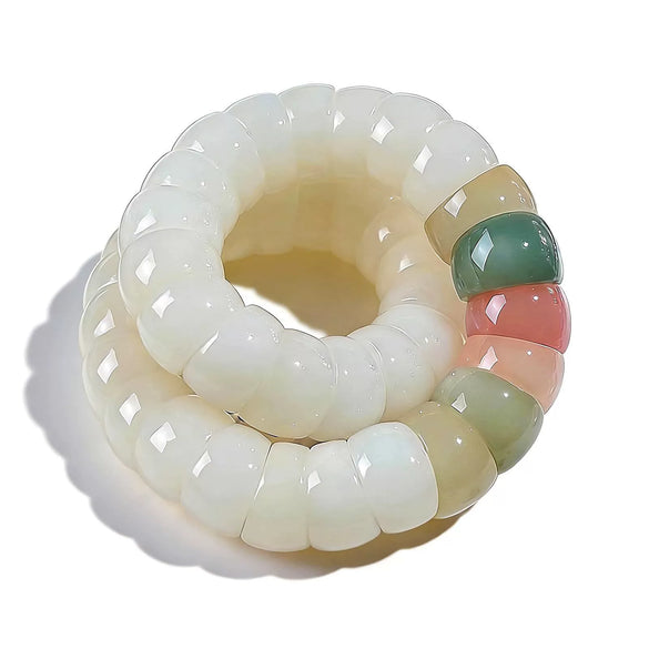 Vintage Handmade Bodhi Root Geometric Bracelet Simple Artistic Versatile Jewelry For Women