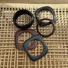 Vintage Handmade Wooden Bracelet With Geometric Style