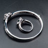 Vintage Leopard Head Bracelet For Women In Gold Plated Environmental Protection Copper With Inlaid Diamond Style Details