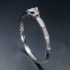 Vintage Leopard Head Bracelet For Women In Gold Plated Environmental Protection Copper With Inlaid Diamond Style Details