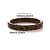 Vintage Leopard Print Resin Bracelet For Women With Delicate Tortoiseshell Pattern And Elegant Simple Statement Style