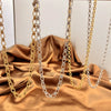 Vintage Minimalist Stainless Steel Ushaped Cross Chain Necklace With Electroplated Titanium Steel Pendant Unisex Jewelry