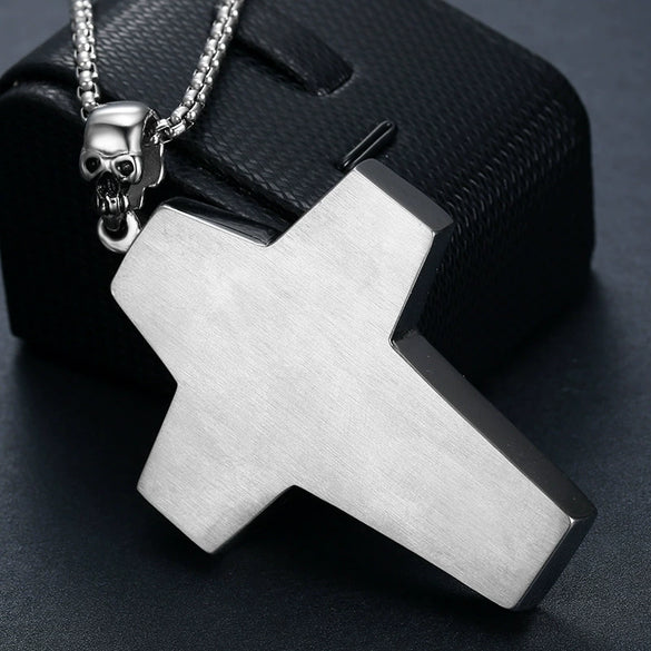 Vintage Mummy Skull Pendant 316 Stainless Steel Polishing