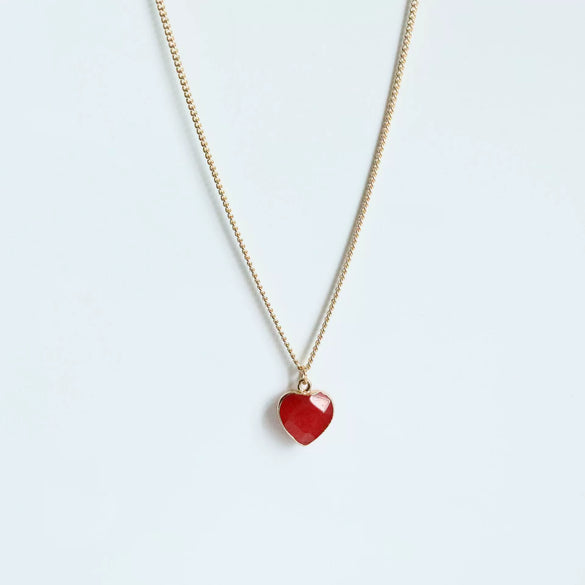 Vintage Natural Stone Crystal Pendant Necklace With Geometric Pattern Copper Oshaped Chain Electroplated