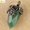 Vintage Silver Tone Crystal Spider Pendant Necklace Minimalist Insect Jewelry With Tapered Pendant On Ball Chain