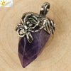 Vintage Silver Tone Crystal Spider Pendant Necklace Minimalist Insect Jewelry With Tapered Pendant On Ball Chain