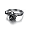 Vintage Skull Stainless Steel Ring For Men And Women Retro Personality Statement Jewelry