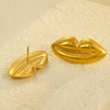 Vintage Stainless Steel Electroplating Earrings For Women