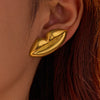 Vintage Stainless Steel Electroplating Earrings For Women