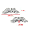 Vintage Stainless Steel Vacuum Gold Plated Wings Perforated Feather Pattern Round Bead Handmade Jewelry Accessories