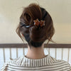 Vintage Star Twist Handmade Women's Hair Clip Mixed Materials Hair Accessory