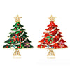 Vintage Style Christmas Tree Alloy Unisex Brooches
