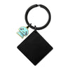 Vintage Style Classic Style Rainbow Jellyfish Customization Laser Engraving Metal Unisex Bag Pendant Keychain