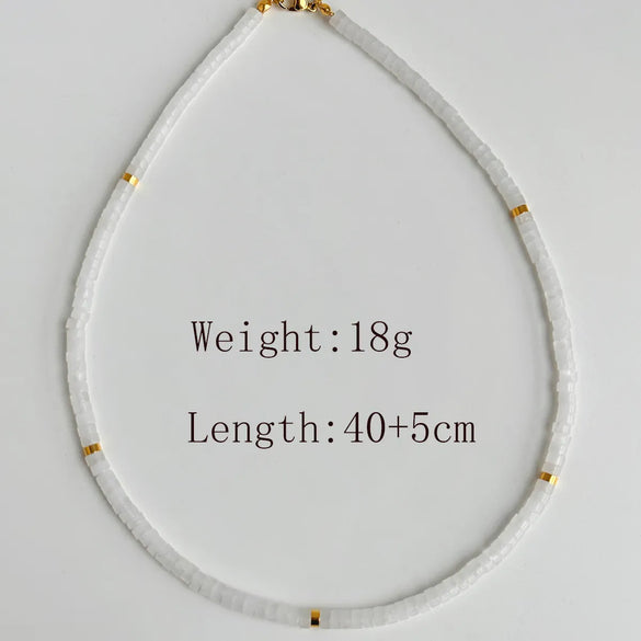 Vintage Style Classic Style Roman Style Round 18K Gold Plated Natural Stone 304 Stainless Steel Beaded Wholesale Pendant Necklace