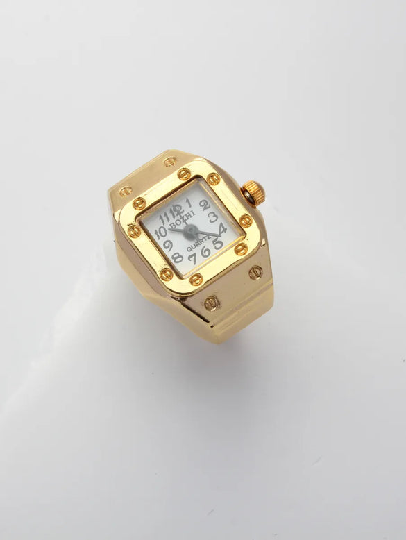 Alloy Vintage Style Watch Plating Rings