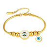 Vintage Style Eye 304 Stainless Steel Bracelets In Bulk