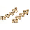 Vintage Style Geometric Alloy Plating Drop Earrings