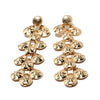 Vintage Style Geometric Alloy Plating Drop Earrings