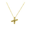 Vintage Style Letter Copper Plating Pendant Necklace