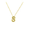 Vintage Style Letter Copper Plating Pendant Necklace